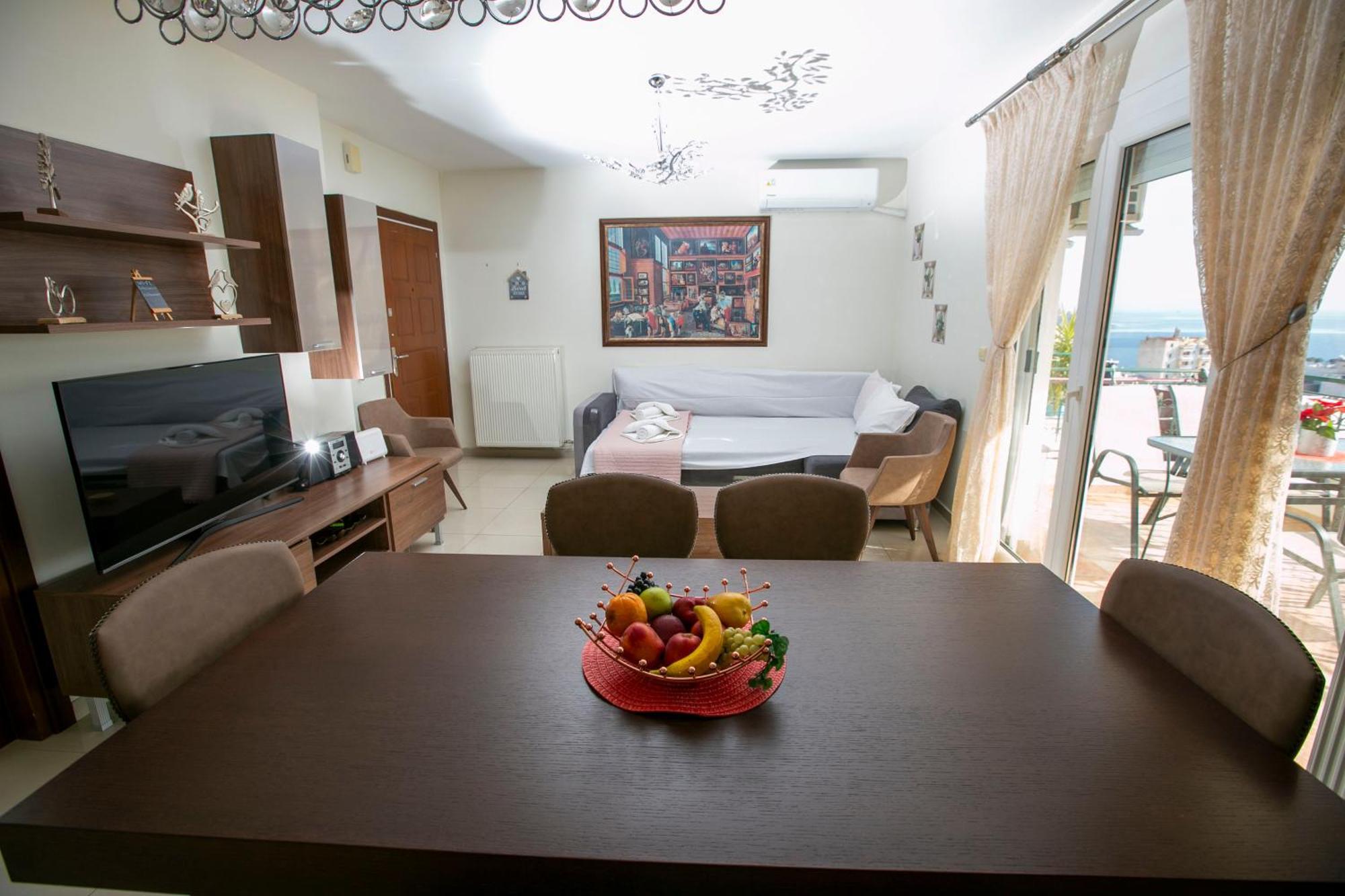 Kathys Sea View Apartment Kavála Eksteriør bilde